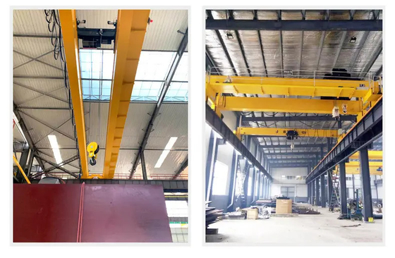 Cần cẩu EOT dầm đôi 32T kiểu châu Âu với Palăng xe đẩy Động cơ ABB