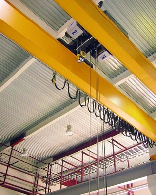 Cần cẩu EOT dầm đôi 32T kiểu châu Âu với Palăng xe đẩy Động cơ ABB