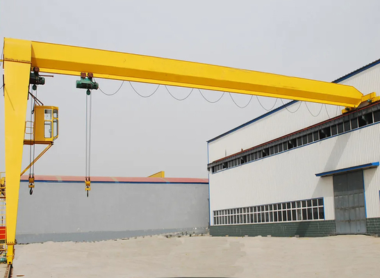 Mẫu MH tùy chỉnh 16Ton Thép Ra mắt Cầu trục giàn Goliath