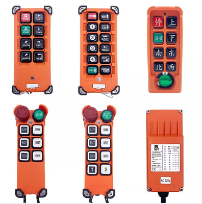 F21-E1B AC36V DC12-24V 6 nút Điều khiển từ xa không dây công nghiệp đa năng cho Palăng