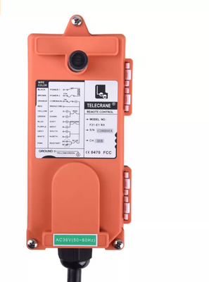 F21-E1B AC36V DC12-24V 6 nút Điều khiển từ xa không dây công nghiệp đa năng cho Palăng