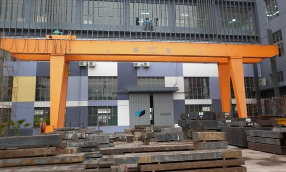 Trọng lượng nặng Đàn cẩu gantry đệm hai 10-75t Nâng Capacity động cơ Schneider A5-A8 Công việc