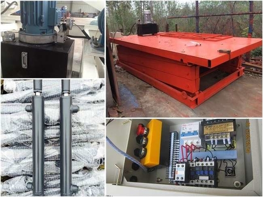 Thang máy cắt kéo thủy lực tĩnh SANTO 3 tấn 5.5KW Thang máy điện cho xây dựng
