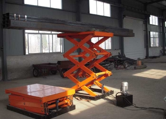 Thang máy cắt kéo thủy lực tĩnh SANTO 3 tấn 5.5KW Thang máy điện cho xây dựng