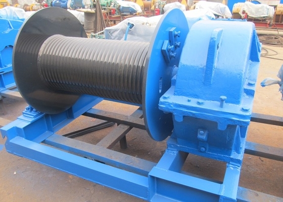 5KN đến 100KN Tời dây điện hạng nặng Máy tời xây dựng mỏ hàng hải Tời trống