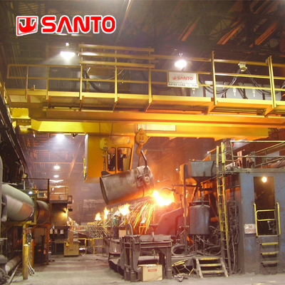 Cần cẩu công nghiệp 16 / 3.2T đến 75 / 20T A6 A7 A8 để luyện thép