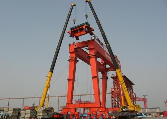 Cần cẩu giàn đôi hạng nặng 5 tấn đến 50 tấn dễ dàng vận hành cho nhà kho