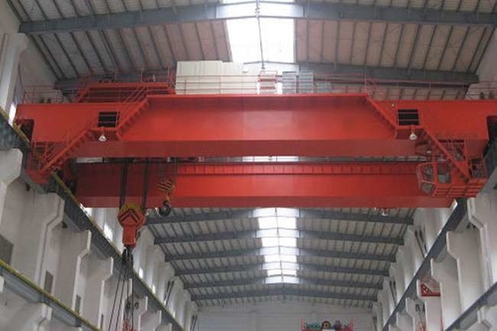 Q235B Q345C 32Ton Bridge Crane Workshop Double Beam Overhead Traveling Crane