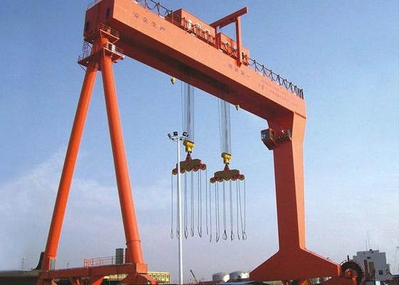 Xưởng ODM Cần cẩu giàn dầm điện đôi để tải vật liệu
