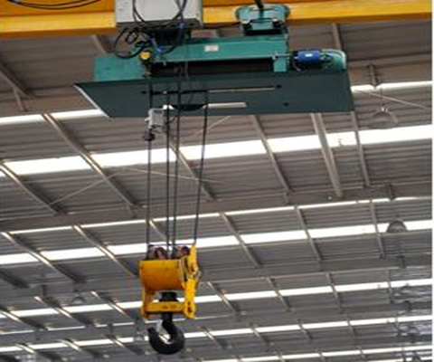 Chiều cao nâng 6-20m Đúc cầu trục đơn với tấm chắn chịu nhiệt