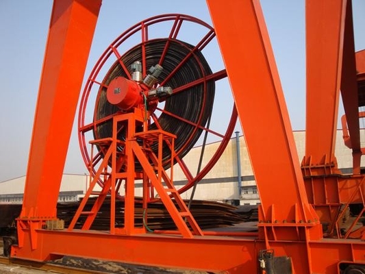 Sử dụng ngoài trời Cần trục giàn 10 tấn với xe đẩy Palăng