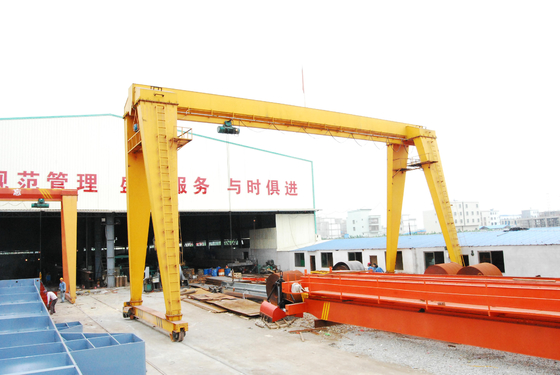 5T 10T 20T Một khung Cầu trục dầm đơn Hàng bãi Cần cẩu bằng đá hoa cương Đá hoa cương