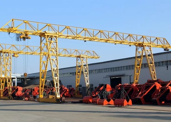 5T 10T 20T Một khung Cầu trục dầm đơn Hàng bãi Cần cẩu bằng đá hoa cương Đá hoa cương