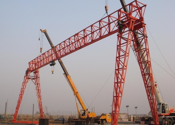 5T 10T 20T Một khung Cầu trục dầm đơn Hàng bãi Cần cẩu bằng đá hoa cương Đá hoa cương