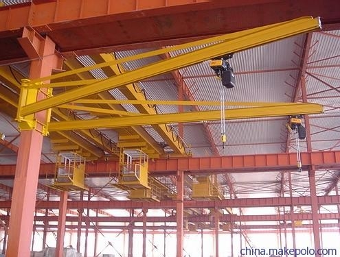 BZ0.5 đến BZ8 Dock Tường di chuyển Cần cẩu di chuyển lâu mà không có không gian sàn