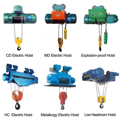 Điều khiển từ xa M3 1 tấn Dây cáp điện Chiều cao nâng 6m