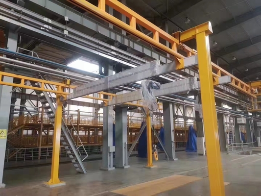 Thủ công Sàn có trọng lượng thấp được hỗ trợ Cần trục KBK 500kg 1000kg Cần trục đứng miễn phí