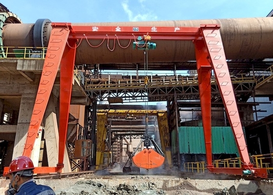 Q235B Q355B 16T Cầu trục giàn đơn Điều khiển từ xa không dây