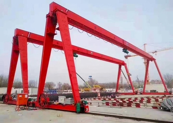 Tốc độ nâng ODM 8m / phút Cẩu giàn đơn với Palăng điện