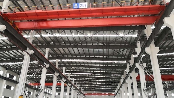 Cẩu cẩu trên cao CE 20T 50T 100T Châu Âu HMI CMAA Cẩu cẩu giàn điện