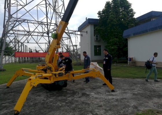 Cần cẩu nhện di động trong nhà Swing Leg KB1.0 Mini Tracked Crawler Craw Crane
