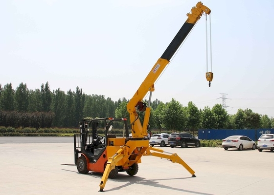 Cần cẩu nhện di động trong nhà Swing Leg KB1.0 Mini Tracked Crawler Craw Crane