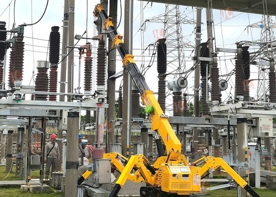 Cần trục Nhện mini 1T-8T Boom với kính thiên văn