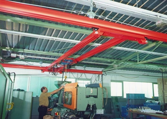 1000kgs đến 3200kgs Hệ thống cần cẩu đường sắt KBK Hệ thống treo cần cẩu nhẹ mô-đun