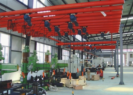 Điều khiển độc lập Dầm đơn Công suất nhẹ Cần cẩu đường sắt trên cao 1 Tấn 2 Tấn