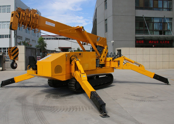 Giảm giá 3T Spider Crawler Crane Điều khiển từ xa không dây 3 tấn 5 tấn 8 tấn