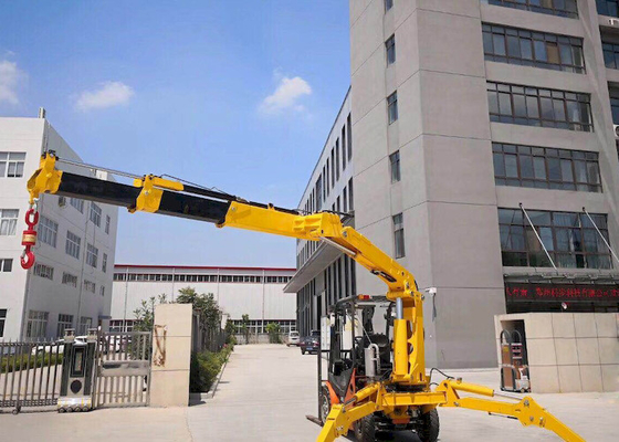 Cần cẩu nhỏ bán kính 5,07m-16m cho không gian hẹp