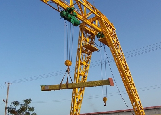 Cần trục di động 5 tấn với tời điện Wirerope sử dụng ngoài trời