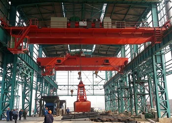 Điều khiển từ xa 50T Cần cẩu đôi tia Eot kéo dài 7m đến 35m Cần cẩu xưởng điện