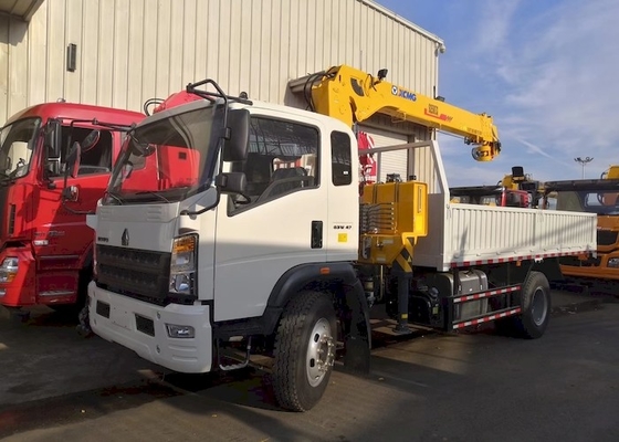 Knuckle xe tải thủy lực gắn thang máy 8 tấn