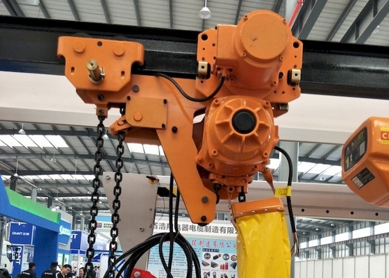 Khoảng không thấp 0,5T-50T Palăng xích điện 81db Thiết bị nâng công nghiệp