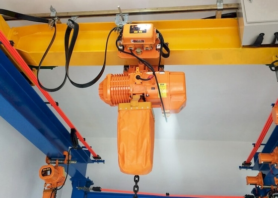 Loại xe đẩy có động cơ Palăng xích điện 1,5 tấn có điều khiển từ xa