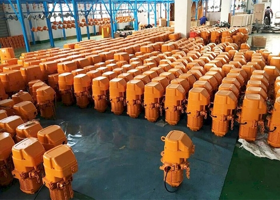 ISO CE 0.5T-50T HHBB Palăng xích điện với xe đẩy có động cơ