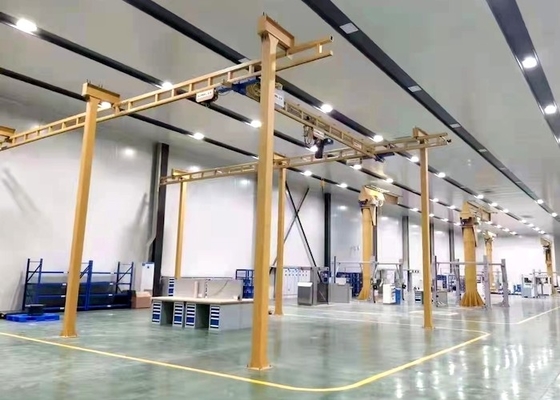Các phong trào Diện tích lớn Lightweight KBK Crane Đối với dây chuyền sản xuất