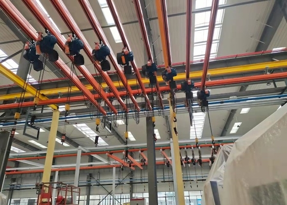 Không ồn A3 KBK Manual cầu trục Low Deadweight Mịn Operation