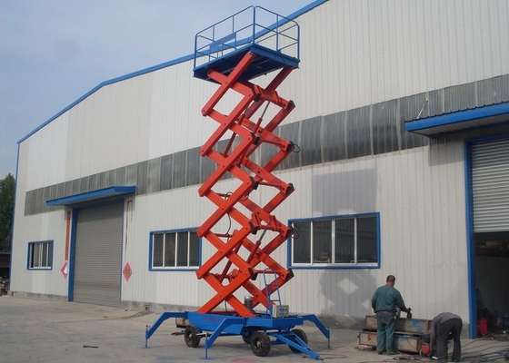 Nền tảng nâng thủy lực GTJZ 14m 300kg Nền tảng di động bằng thép Mangan