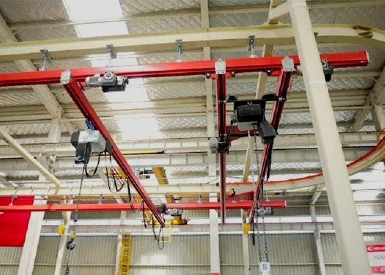 Hệ thống cần trục nhẹ 1T đến 3.2T KBK Hệ thống nâng máy trạm KBK