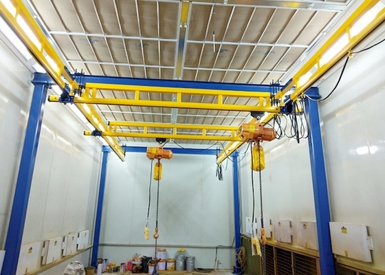 Cần cẩu gắn đường sắt cong thẳng 125kg đến 1000kg để vận chuyển vật liệu