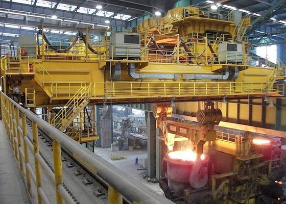 Móc đúc Múc Cầu trục dầm đôi Cầu trục 74T