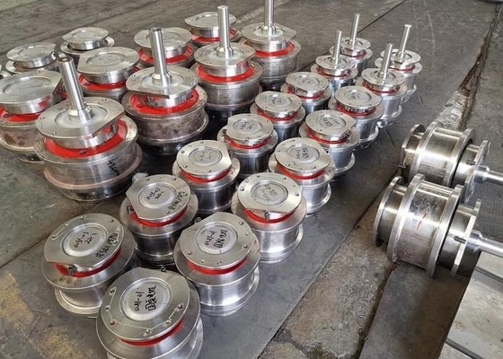 Độ cứng được xử lý nhiệt Bánh xe cần trục rèn tiêu chuẩn EU Chống mài mòn chống gãy