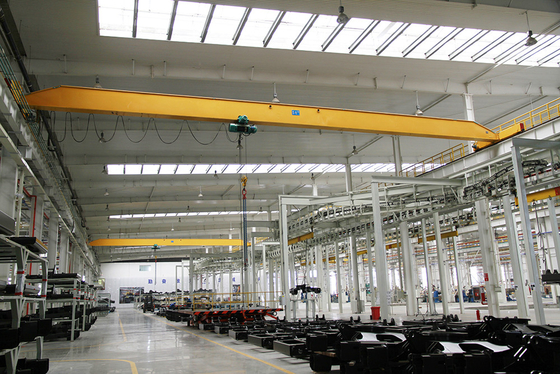 2T 3T 5T ​​10T Cầu trục dầm đơn P24 P38 Nhà xưởng đường sắt Cầu trục trên cao