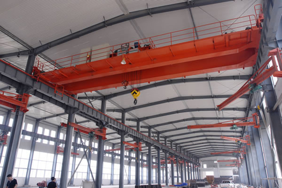 Xe đẩy điện Cầu trục đôi dầm 10 tấn với điều khiển từ xa