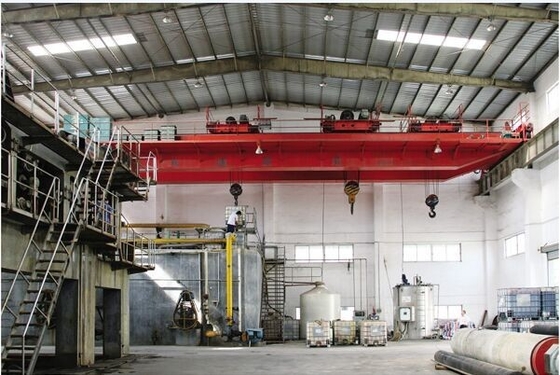 Xe đẩy điện Cầu trục đôi dầm 10 tấn với điều khiển từ xa