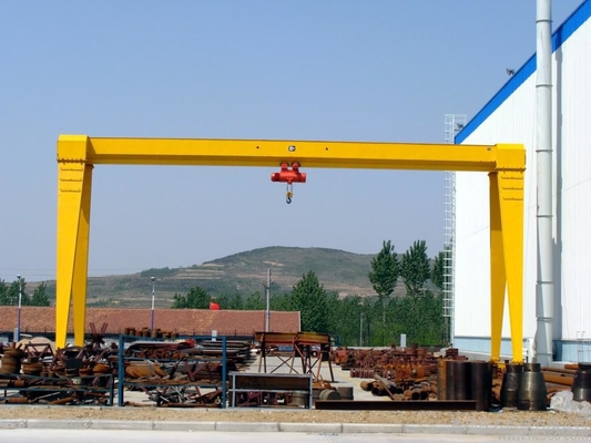 Cần cẩu giàn đơn có động cơ Cần cẩu Santo 10t với Palăng điện