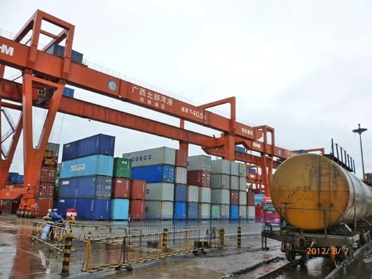 Cần cẩu giàn dầm đôi Port RMG cho container 40ft