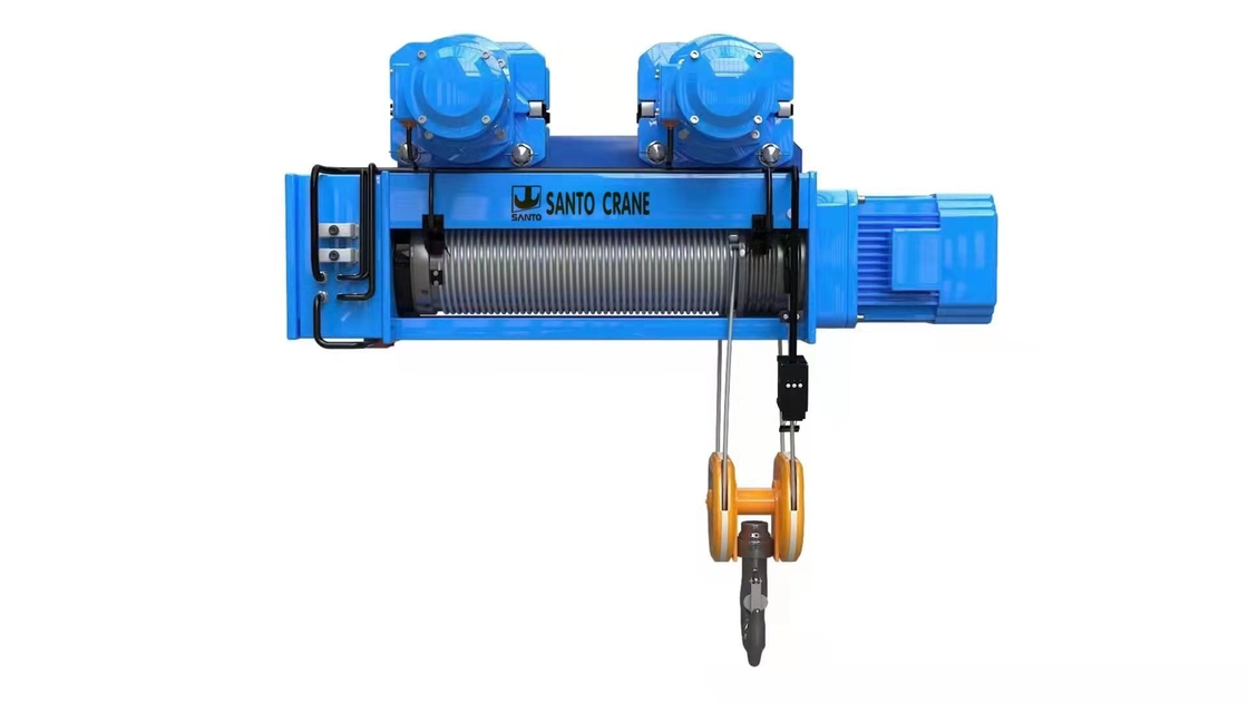Định hướng chính xác Palăng dây 2 tấn với xe đẩy có động cơ 220V ~ 480V